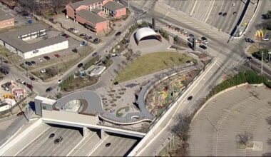 Deck park over I-35 in Dallas set to open this spring