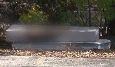 Woman fears heavily stained mattress dumped in empty North Side lot could be connected to crime