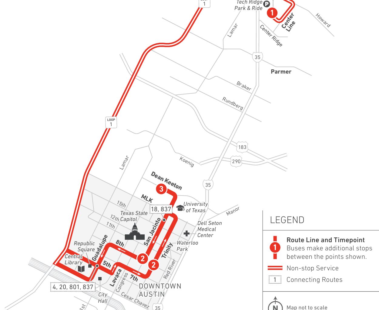 Austin CapMetro bus service changes start next week. See new maps