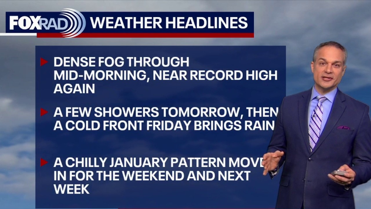 Houston weather: Warm Wednesday in the 80s, incoming rain 