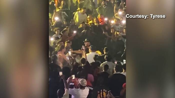 Warrant issued for man suspected of beating another man unconscious during Freeman Coliseum concert