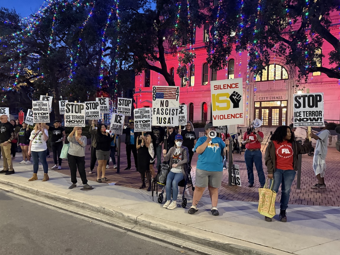 Another anti-ICE protest planned for downtown San Antonio this Saturday