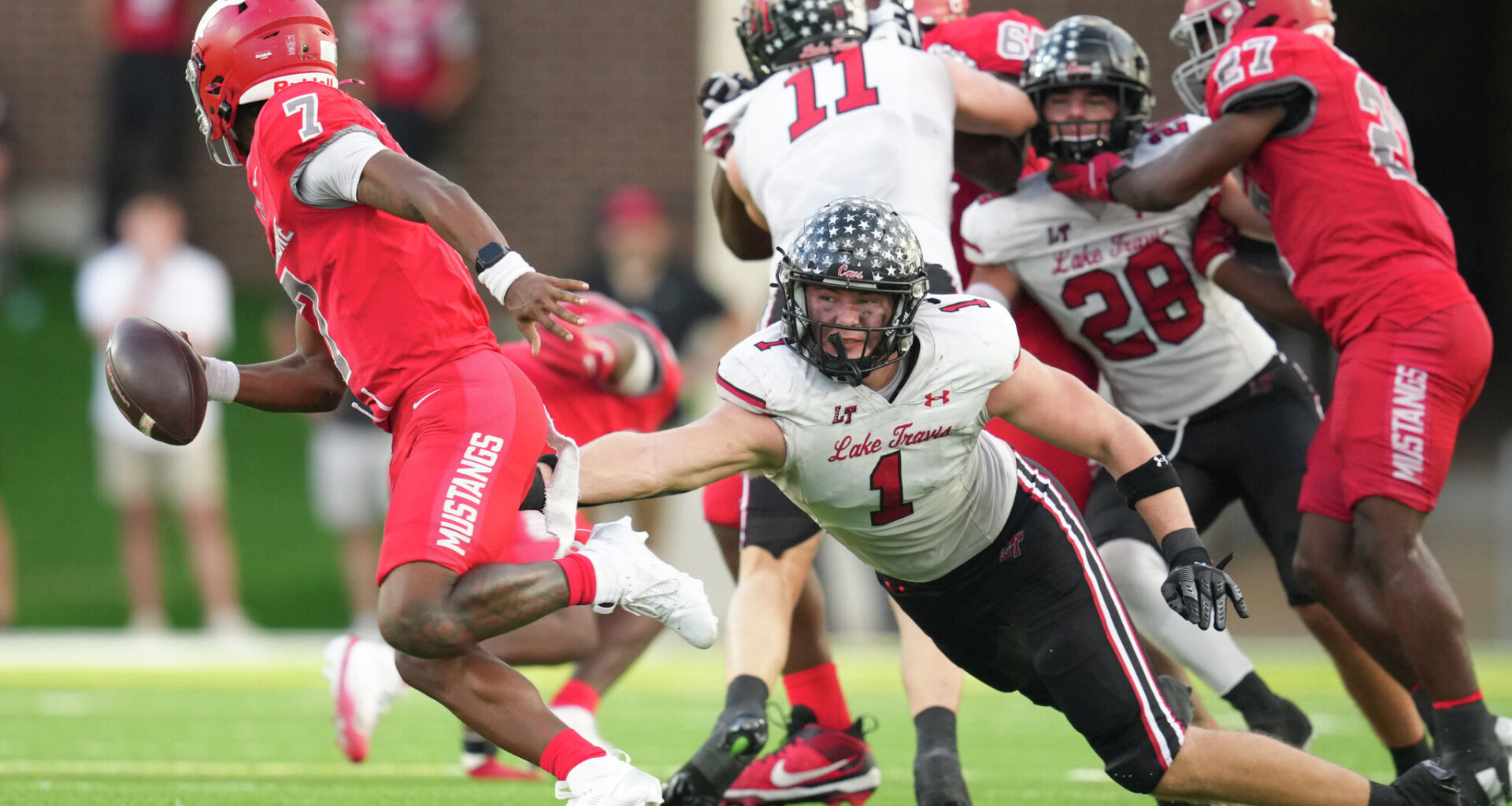 2025 All-Central Texas Football Team led by Lake Travis, Vandegrift