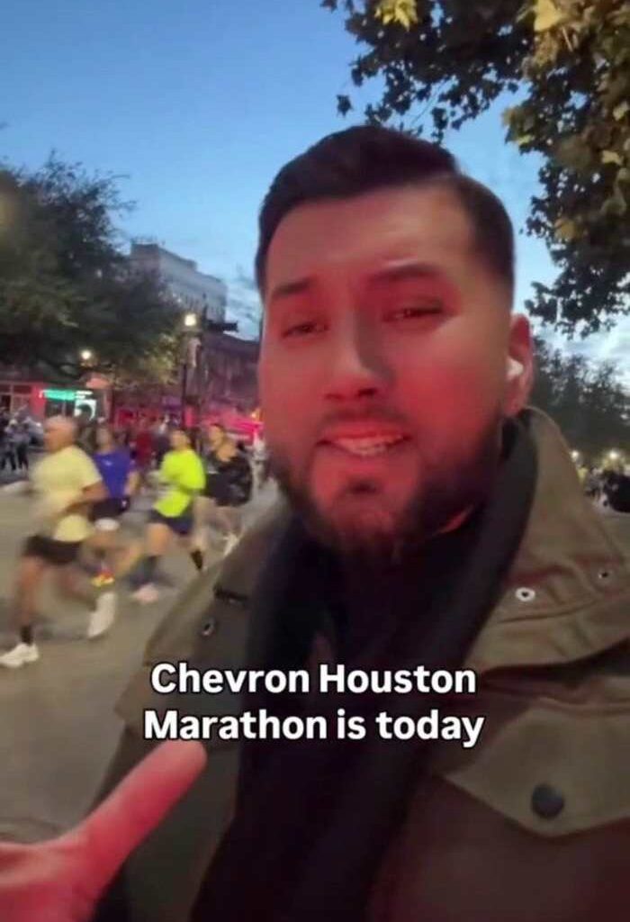 Chevron Houston Marathon begins! 🏃‍♂️