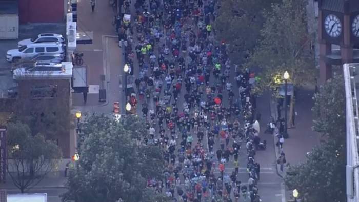Thousands hit the streets for 2026 Chevron Houston Marathon