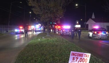 Suspect shot, critically injured by officer in northeast Houston, police say