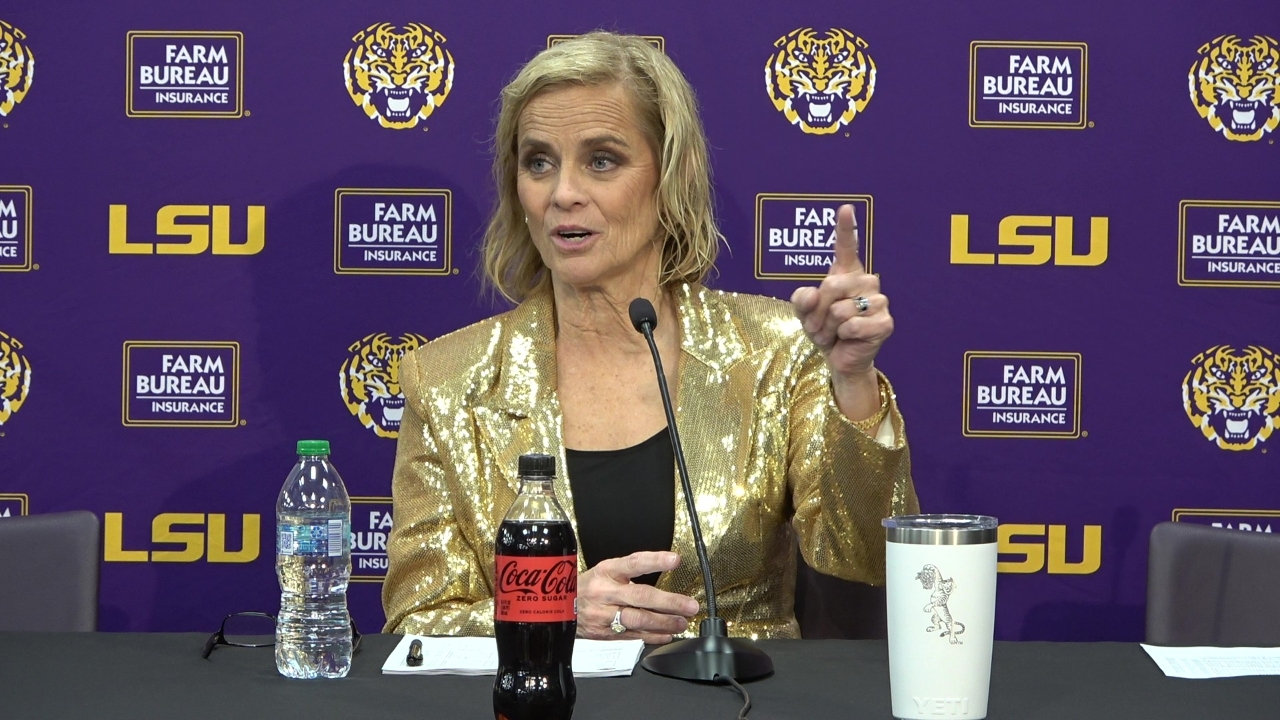 WATCH: LSU Kim Mulkey WIN over Texas postgame press conference
