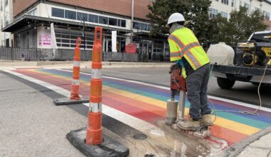 San Antonio begins work to remove its rainbow crosswalks