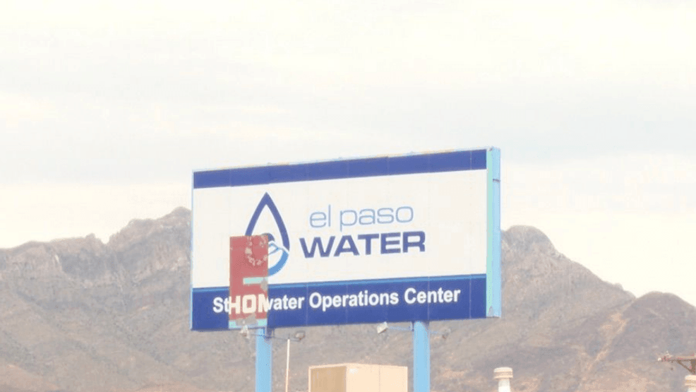 El Paso Water Press Conference