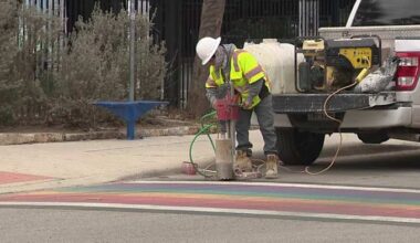 San Antonio begins removal of Pride district’s rainbow crosswalks