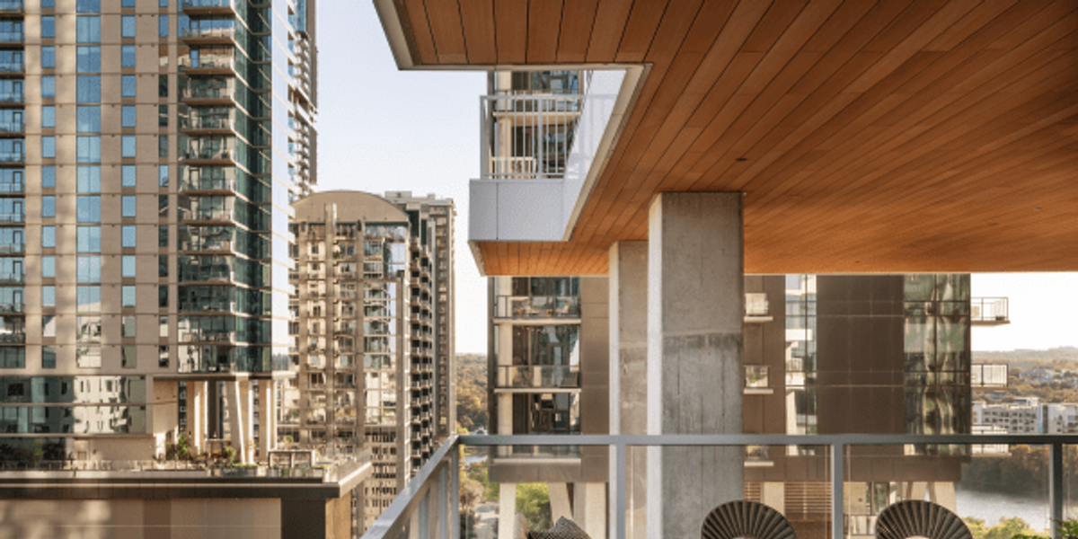 Apartment hotel Roost Rainey brings earthy suites to Austin