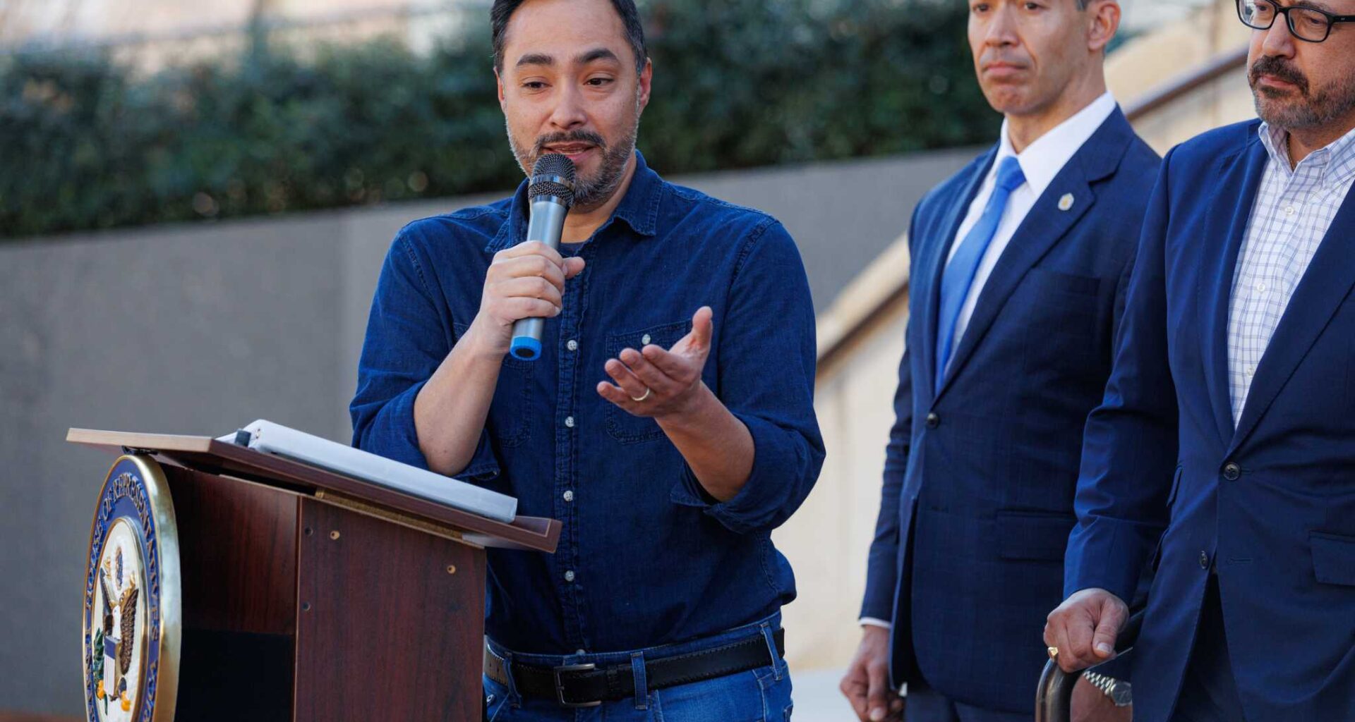 U.S. Rep. Joaquin Castro seeks to block Trump from attacking Mexico