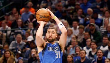 Mavericks’ Klay Thompson moves into 4th place all-time in 3-pointers made