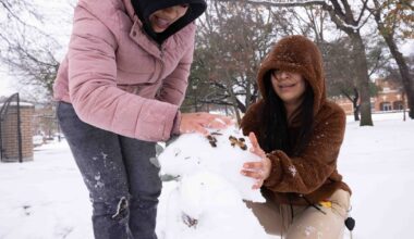 What’s the latest D-FW has ever gotten snow? Is there still hope for flurries this year?