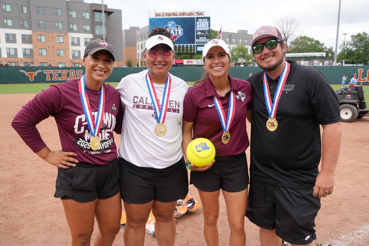 Calallen State softball 2025 coaching staff