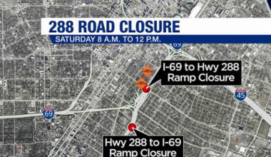 Attention drivers, another major closure scheduled this weekend on Houston busy highway
