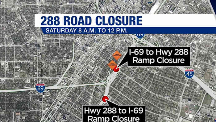 Attention drivers, another major closure scheduled this weekend on Houston busy highway