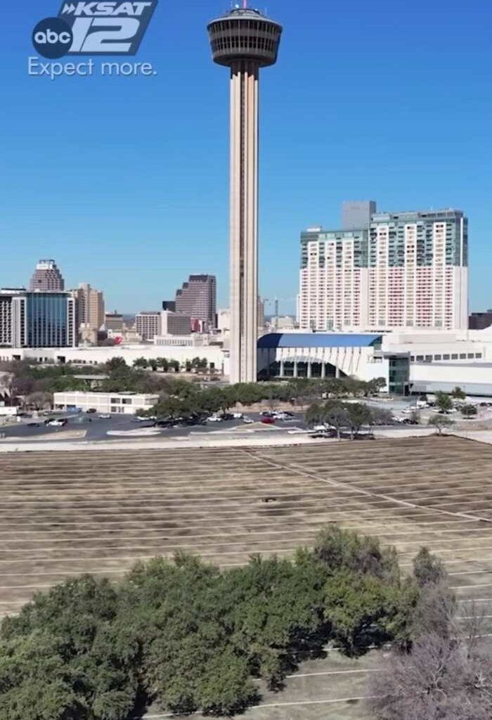 New drone footage shows empty site of former ITC building months after demolition