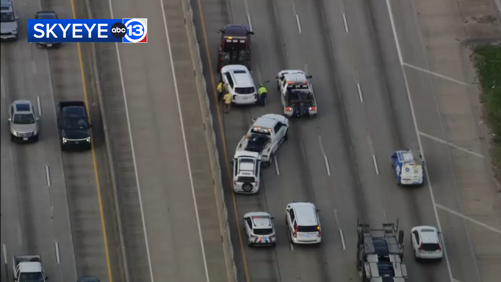 13 Alert Traffic: Expect delays after crash on I-45 snarls traffic at SH-249/Mount Houston Road