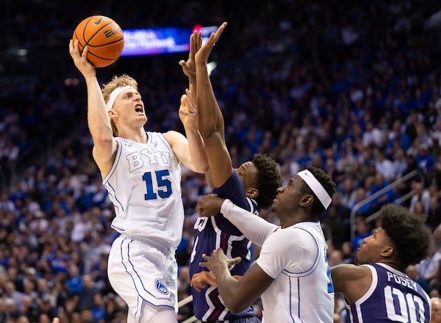 An ailing AJ Dybantsa sparks No. 11 BYU to 76-70 win over TCU – Deseret News