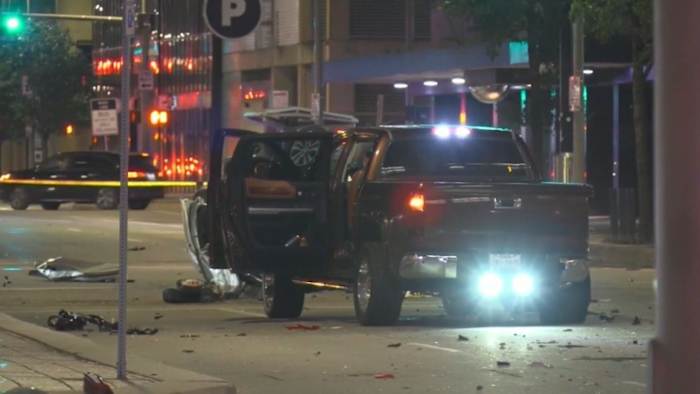 Violent carjacking ends in deadly crash in Downtown Houston