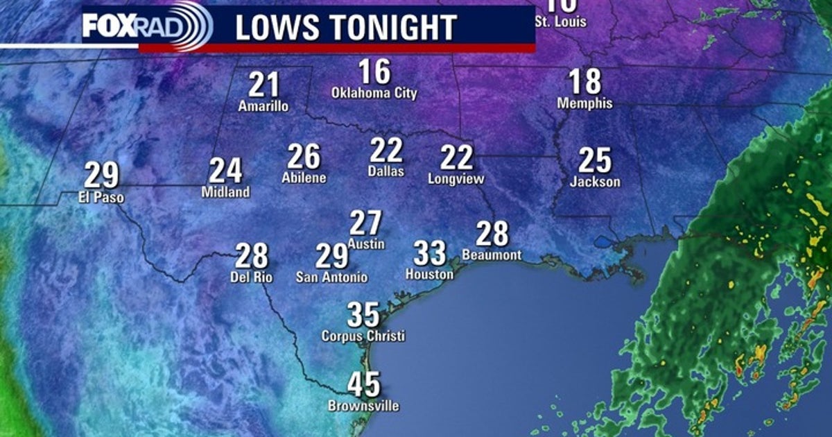 Houston weather: Freezing temps overnight