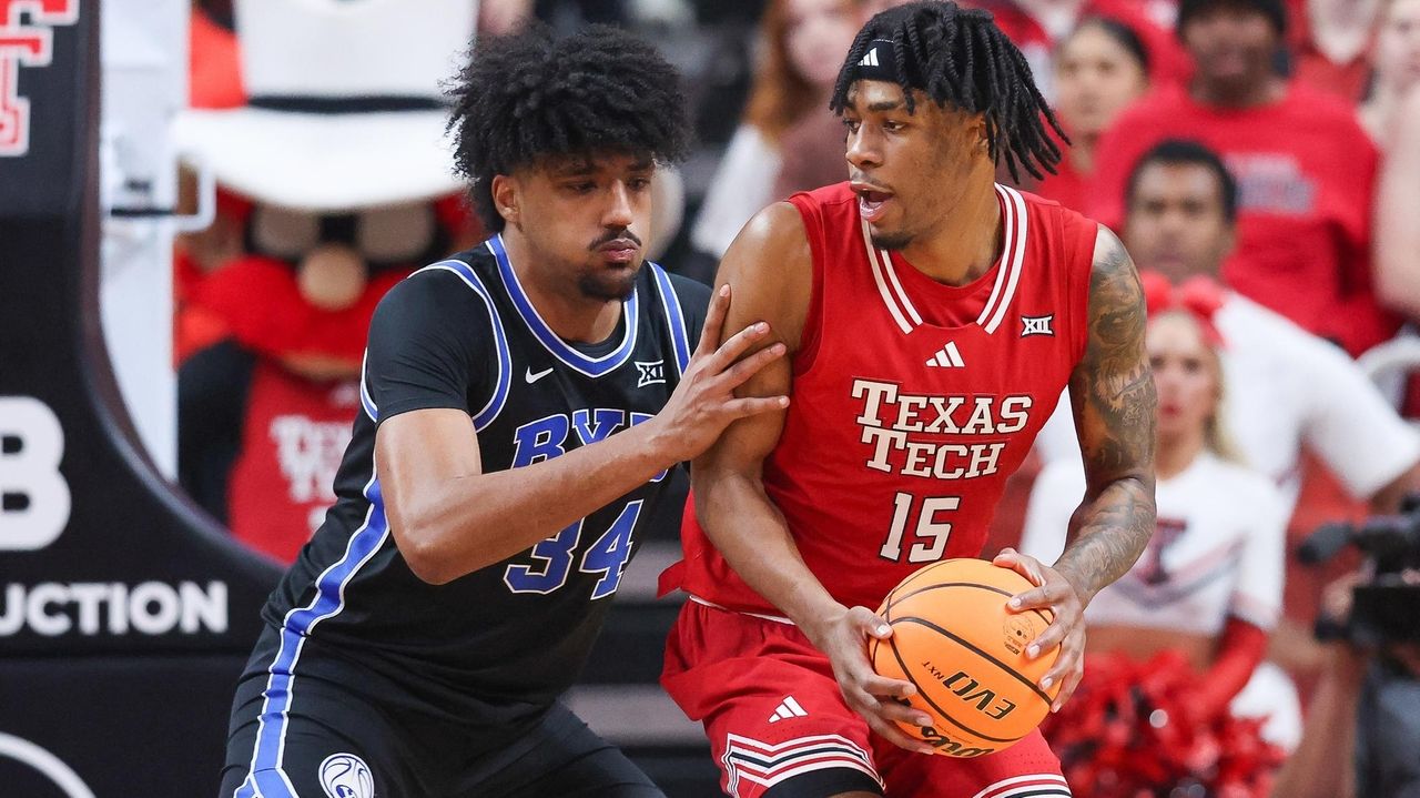 JT Toppin scores 27 points to lead No. 15 Texas Tech to an 84-71 victory over No. 11 BYU