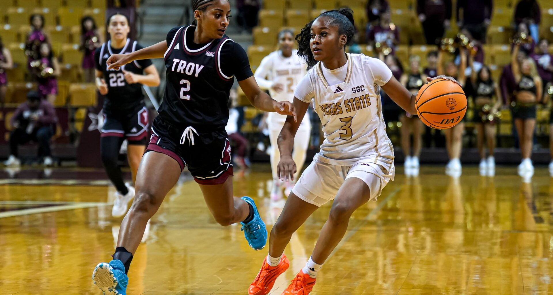 Troy scrapes by Texas State women's basketball in Sun Belt win