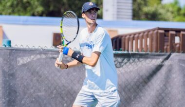 Men's Tennis falls to Texas A&M in spring opener
