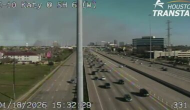 Crews managing grass fire at west Houston reservoir