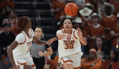 Oldacre has 18 rebounds, 5 blocks to help No. 4 Texas rout Texas A&M 80-35