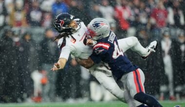 C.J. Stroud's 4 interceptions dig a hole the Texans' defense can't get out of in loss to Patriots