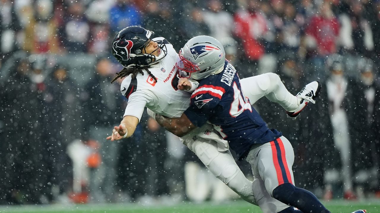 C.J. Stroud's 4 interceptions dig a hole the Texans' defense can't get out of in loss to Patriots