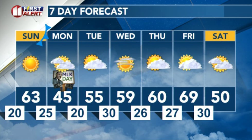 7 Day Forecast