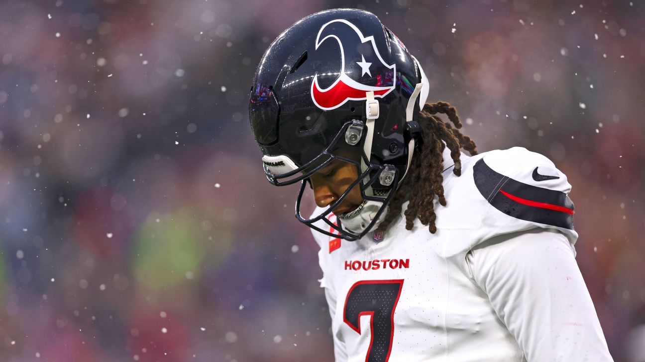 C.J. Stroud shoulders blame after 4 INTs in Texans' loss to Pats