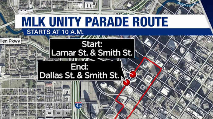 Houston celebrates first MLK Unity Parade as two long-running traditions become one