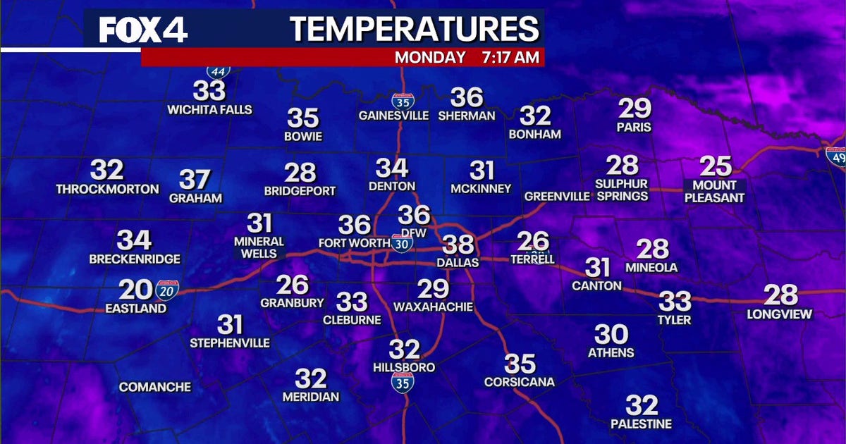 Dallas weather: Arctic blast brings threat of freezing rain and sleet