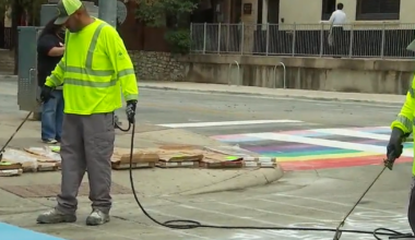 Dallas ordered to remove 'political' road markings by end of January