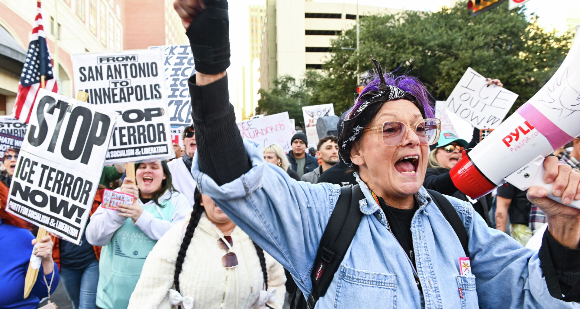 Anti-fascist protest planned in San Antonio. Who organized it?
