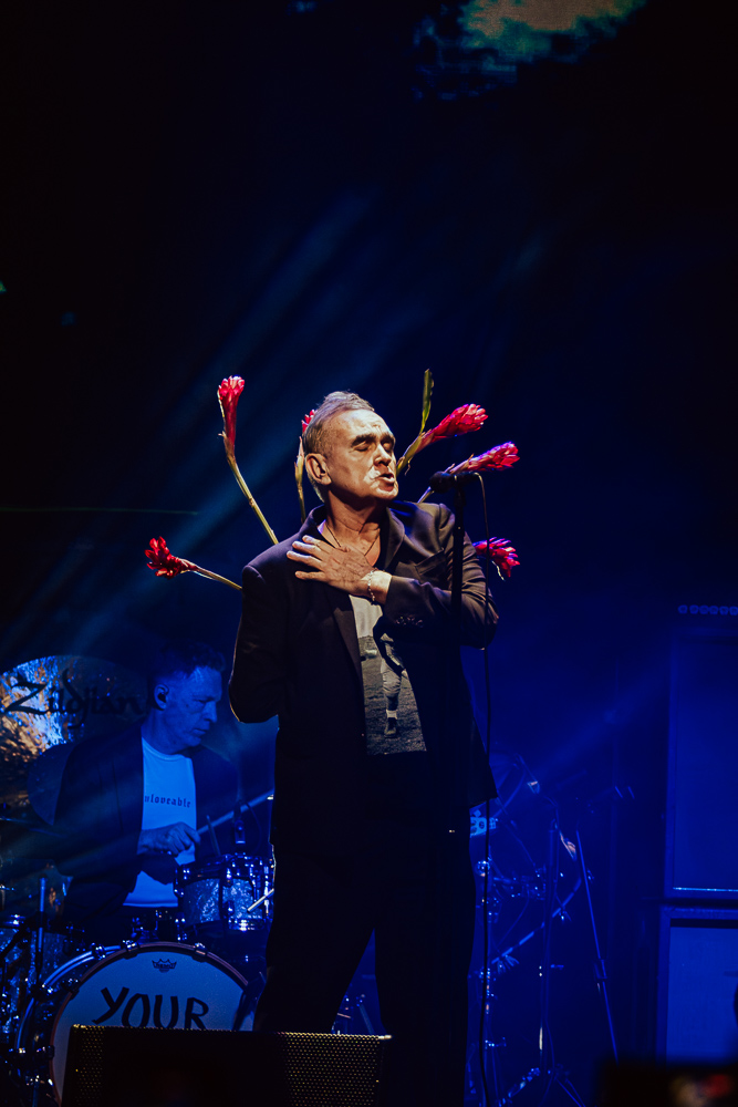 Morrissey performs at San Antonio's Boeing Center earlier this month.