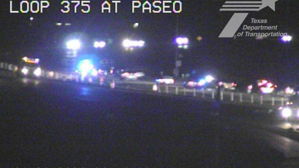 Crash shuts down Loop 375 east lanes near Paseo Del Norte ( CREDIT : TXDOT)