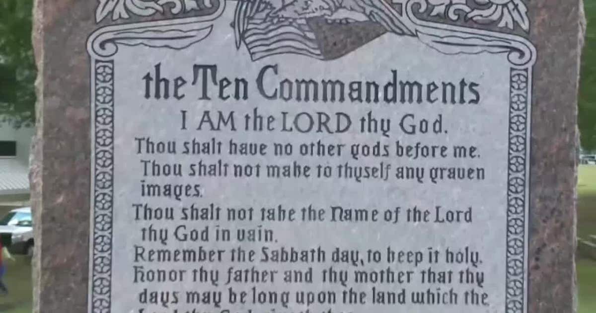 Texas Ten Commandments lawsuit goes before the 5th Circuit Court of Appeals