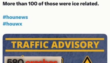 Arctic blast to clash with Gulf moisture, possibly bringing freeze to Houston area