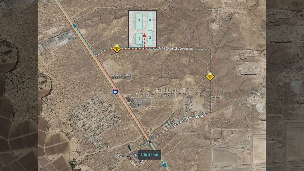 Rendering of the area where the new detention center will reportedly be located. Credit: CBRE