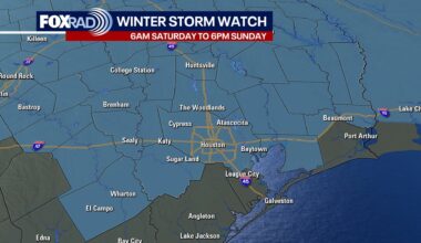 Houston under winter storm watch, extreme cold watch this weekend: What it means