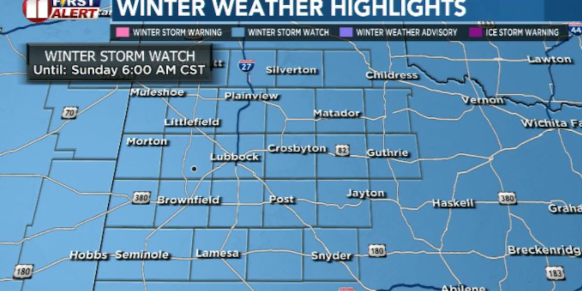 Two quiet days ahead, then winter storm arrives Friday