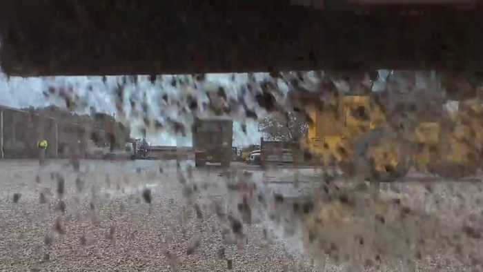 Houston road crews rely on brine to keep roads clear from ice. Will it work this time?