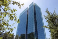 23Springs building is seen from Cedar Springs Rd, on Saturday, July 19, 2025 in Uptown Dallas. 