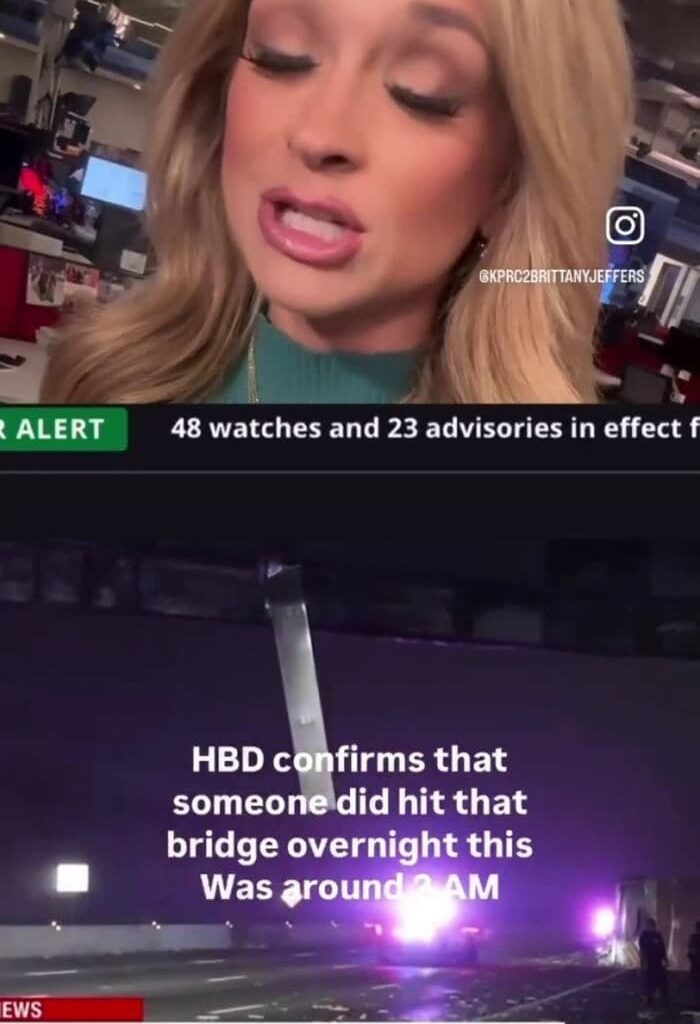 Houston Bridge hit for the second time this year