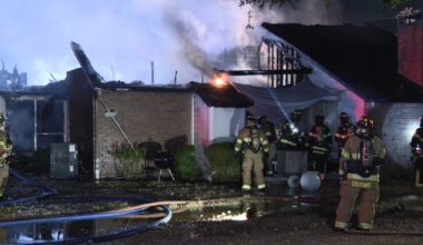 96-year-old woman pulled from burning apartment after drone spots heavy flames